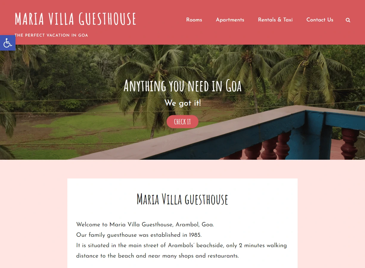 wordpress website