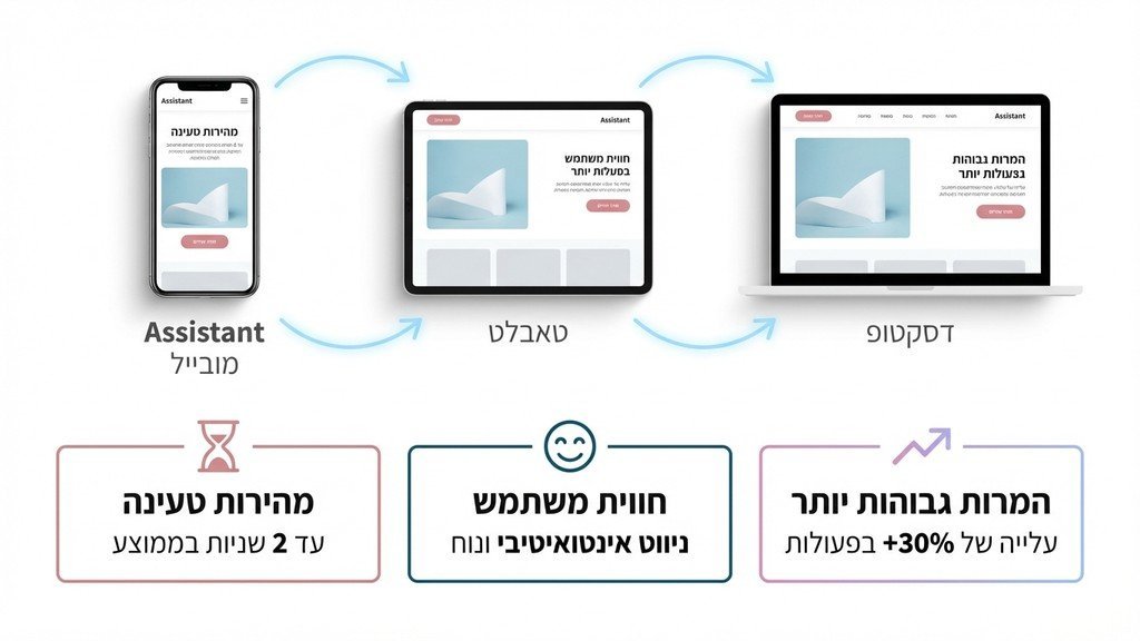 עיצוב רספונסיבי למובייל