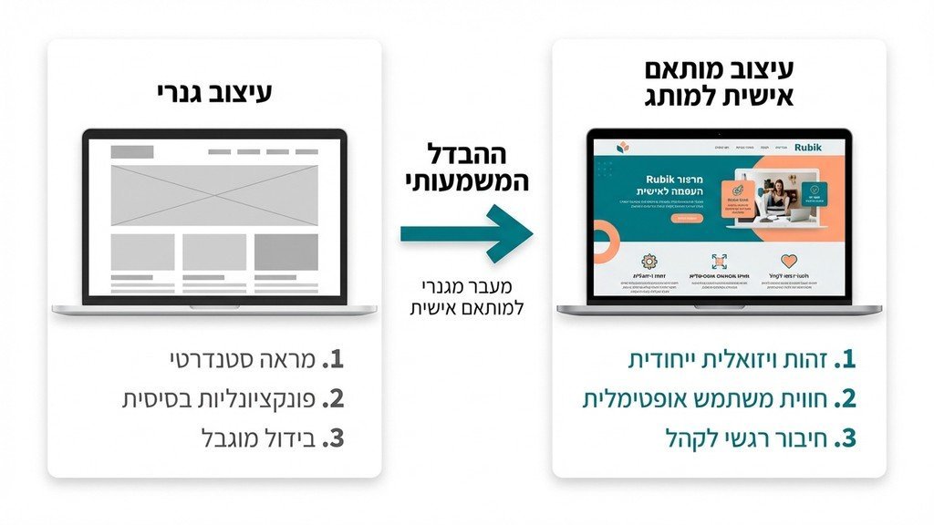 עיצוב פלטפורמה דיגיטלית מותאמת אישית